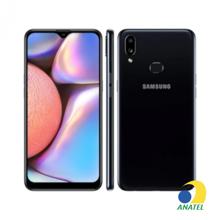 Galaxy A10 32GB Preto com Tela 6.2" e Câmera 13MP