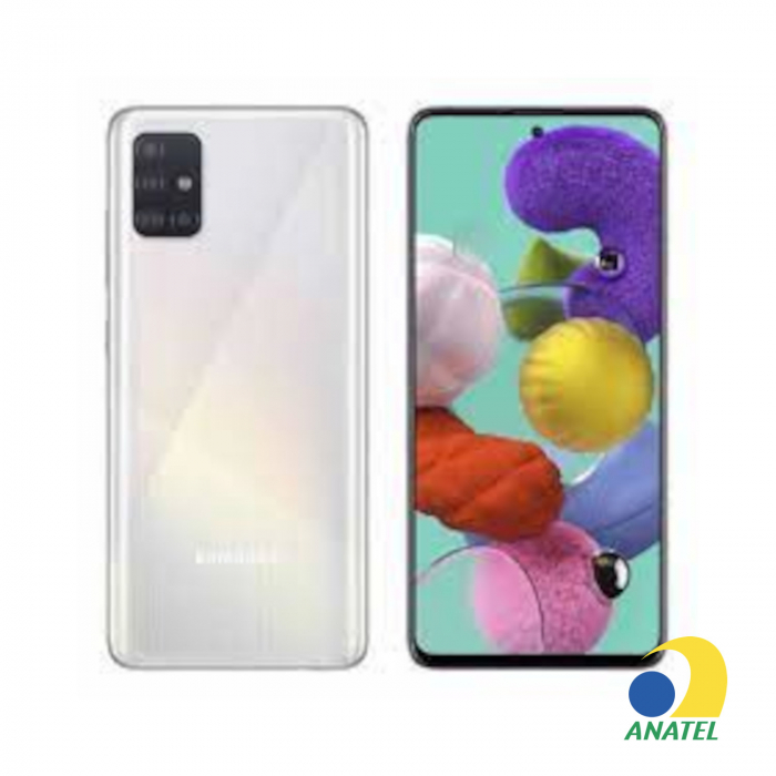 Galaxy A31 64GB Branco com Tela 6.4" e Câmera Quádrupla de 48MP