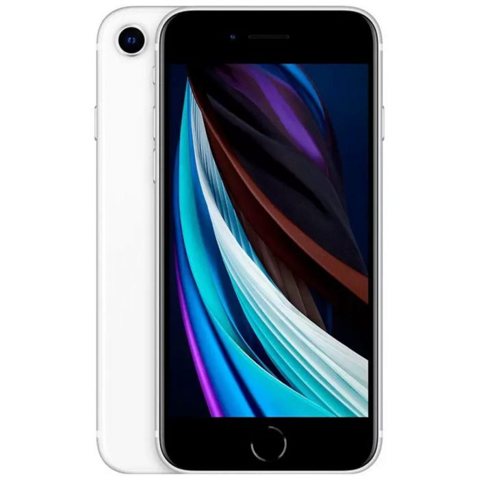 Iphone SE 128GB Branco com Tela 4.7" e Câmera 12MP