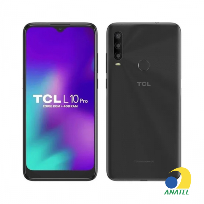 TCL L10 Pro 128GB Cinza com Tela 6.47" e Câmera Tripla de 13MP