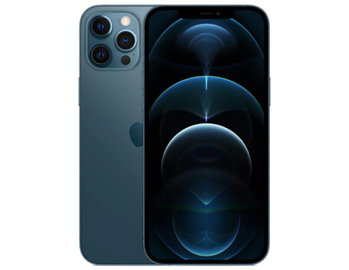 iPhone 12 Pro Max 128GB Azul Pacifico com Tela 6.7" e Câmera Tripla de 12MP