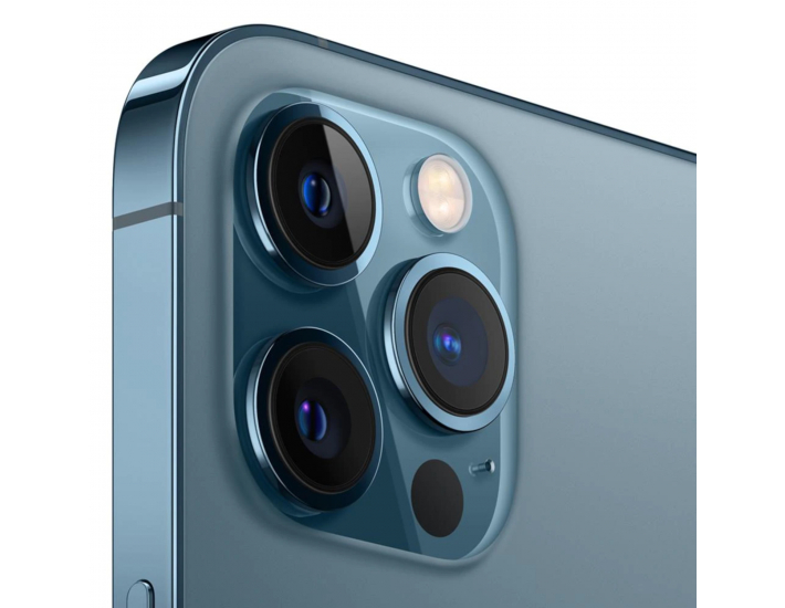 iPhone 12 Pro Max 128GB Azul Pacifico com Tela 6.7" e Câmera Tripla de 12MP