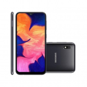 Galaxy A10 32GB Preto com Tela 6.2" e Câmera 13MP