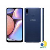 Galaxy A10s 32GB Azul com Tela 6.2" e Câmera Dupla de 13MP