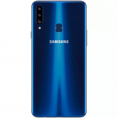 Galaxy A20s 32GB Azul com Tela 6.5" e Câmera Tripla de 13MP