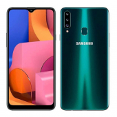 Galaxy A20s 32GB Verde com Tela 6.5" e Câmera Tripla de 13MP