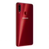 Galaxy A20s 32GB Vermelho com Tela 6.5" e Câmera Tripla de 13MP