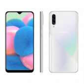 Galaxy A30s 64GB Branco com Tela 6.4" e Câmera Tripla de 25MP