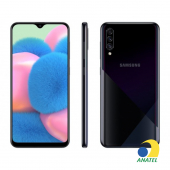 Galaxy A30s 64GB Preto com Tela 6.4" e Câmera Tripla de 25MP