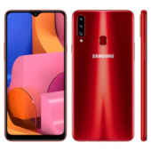 Galaxy A30s 64GB Vermelho com Tela 6.4" e Câmera Tripla de 25MP