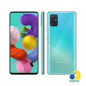 Galaxy A51 128GB Azul com Tela 6.5" e Câmera Quádrupla de 48MP