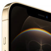 iPhone 12 Pro Max 128GB Dourado com Tela 6.7" e Câmera Tripla de 12MP