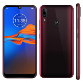 Moto E6 Plus 32GB Rubi com Tela 6.1" e Câmera 13MP