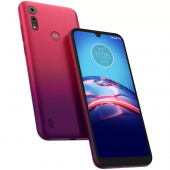 Moto E6s 64GB Rubi com Tela 6.1" e Câmera Dupla de 13MP