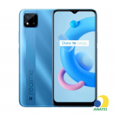 Realme C11 32GB Azul com Tela 6.520 e Câmera 8MP